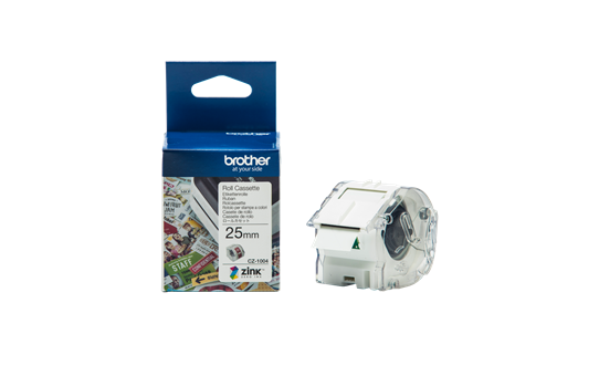 This genuine Brother CZ-1004 label roll allows you to print full colour labels for a wide range of labelling needs. 25mm in width and 5 metres in length