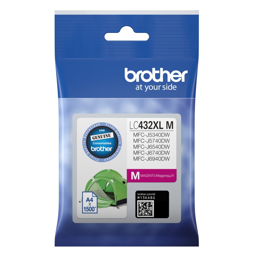 Magenta Ink Cartridge to Suit Mfc-j5340dw/mfc-j5740dw/mfc-j6540dw/mfc-j6740dw/mfc-j6940dw -up to 1500 Pages