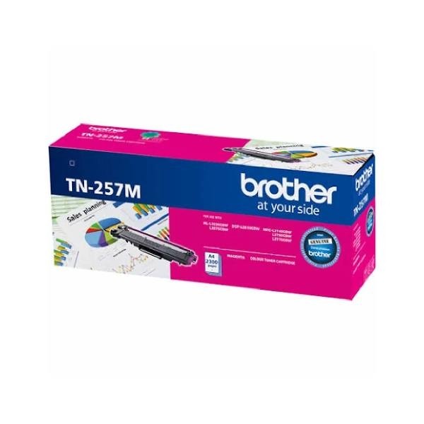 The Brother TN-257 Toner Cartridge can be used as a consumable in your Brother printer. It will help you to produce clear and smudge-free printouts consistently in your home or workspace.