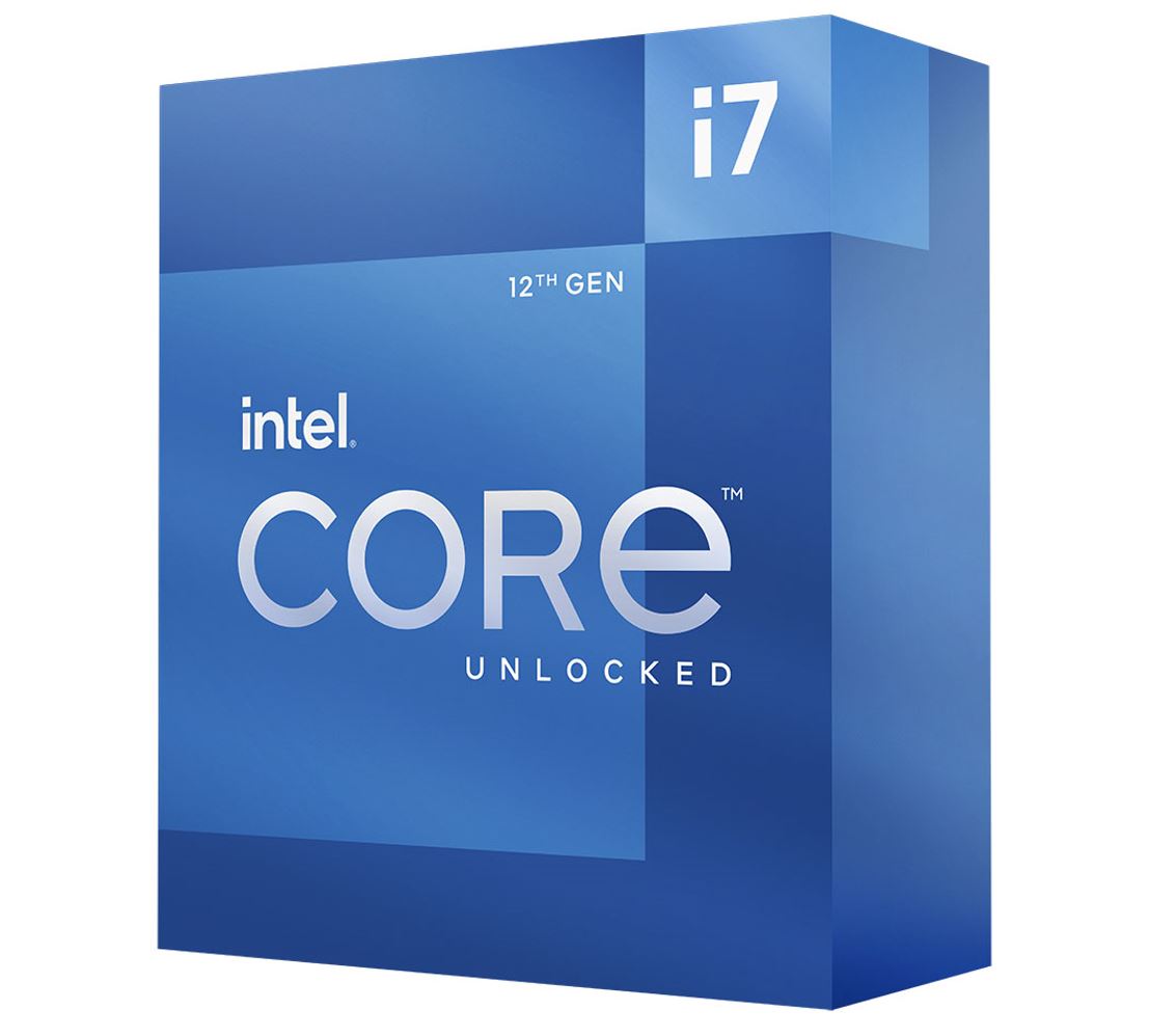 Intel i7-12700K CPU 3.6GHz (5.0GHz Turbo) 12th Gen LGA1700 12-Cores 20-Threads 25MB 125W UHD Graphic 770 Unlocked Retail Box Alder Lake