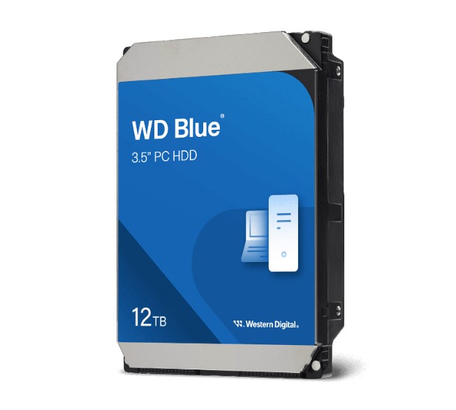 Western Digital WD Blue PC Desktop Hard Drive - 12TB