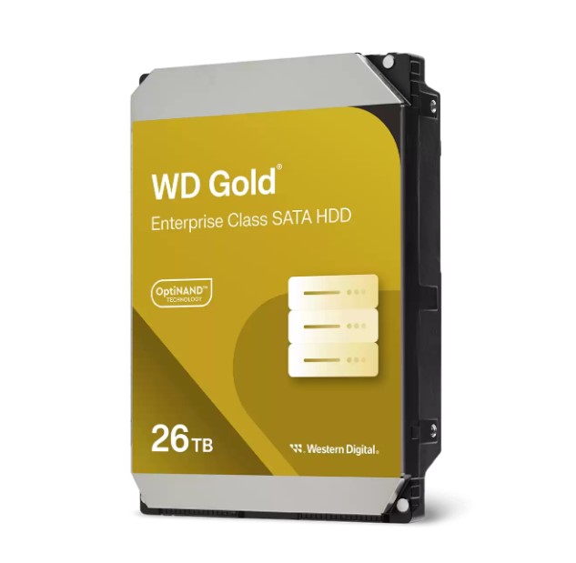 Western Digital WD Gold Enterprise Class SATA HDD - 26TB 3.5