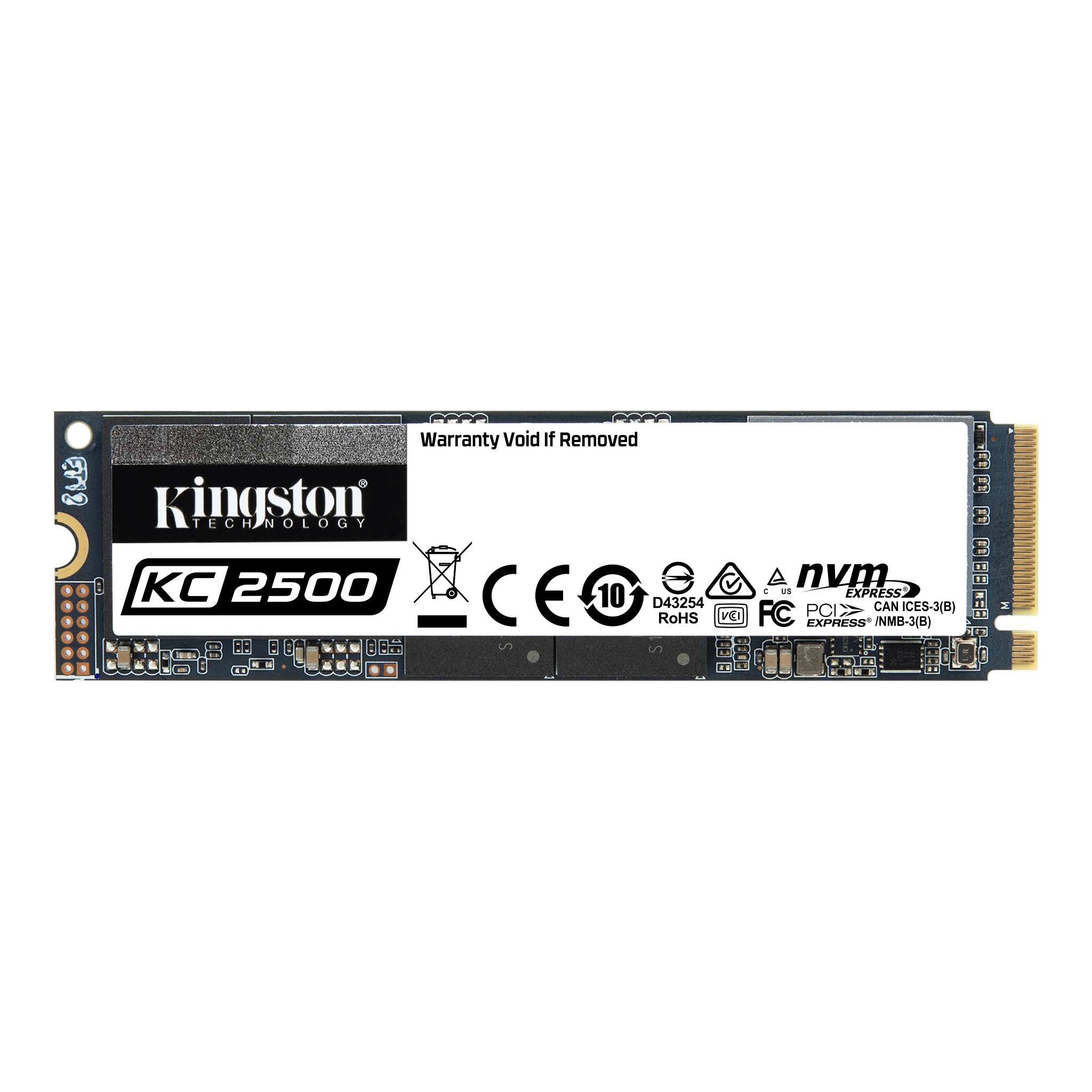 Kingston KC2500 1TB M.2 NVMe PCle SSD 3D NAND 3