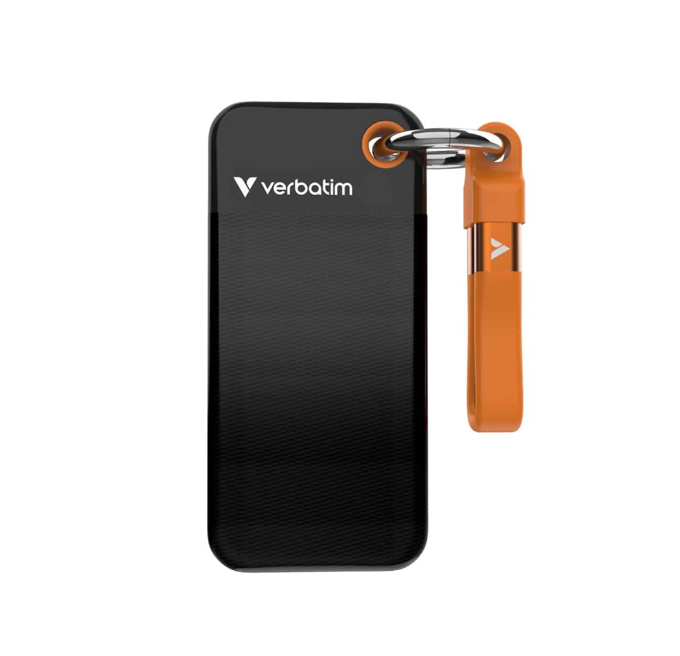 Pocket-sized SSD with USB-C connection 3.2 Gen 2 interface