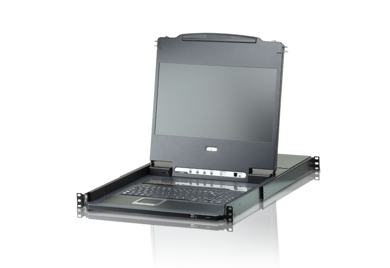 The CL6708MW brings additional versatility to ATEN’s line of LCD KVM Switches with its native DVI compatibility. Building on ATEN’s renowned