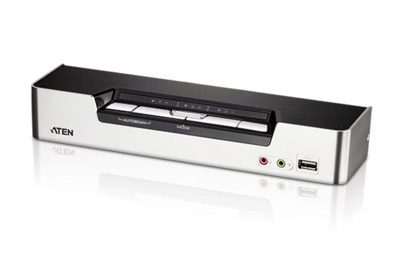 Aten Desktop KVMP Switch 4 Port Single Display HDMI w/ Dolby HD audio