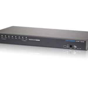 The CS1798 8-port USB HDMI KVM Switch is a multi-purpose appliance that consolidates access and control of up to 8 HDMI computers from a single USB keyboard