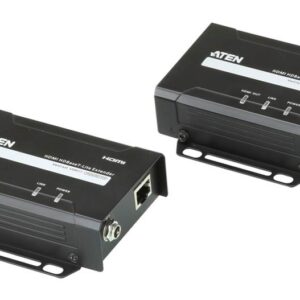 The VE801 HDMI HDBaseT Lite Extender extends an HDBaseT signal up to 70m from the HDBaseT source using one Cat 5e/6/6a cable. It supports HDMI features that include 3D