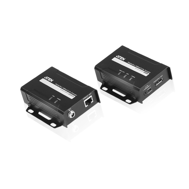 The VE-901 Display Port HDBaseT-Lite Extender is able to extend a Display Port display up to 70 m using a Cat 5e/6/6a cable. This combination of ATEN and HDBaseTâ„¢ technology supports sharing 4K media up to 40m away