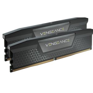 Corsair Vengeance 32GB (2x16GB) DDR5 UDIMM 6400MHz C36 1.35V Desktop Gaming Memory Black – Corsair MECMD5-V2X16G64C36 DDR5 UDIMM (Desktop) Product Image