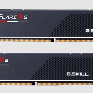 G.SKILL F5-6000J2836G16GX2-FX5 32GB (2 x 16GB)/ DDR5 6000 MT/s/ Timings 28-36-36-96/ Voltage 1.40 V/ EXPO/ Flare X5 – G.SKILL MEGS-F5-60-2836-32G-FX5 DDR5 UDIMM (Desktop) Product Image