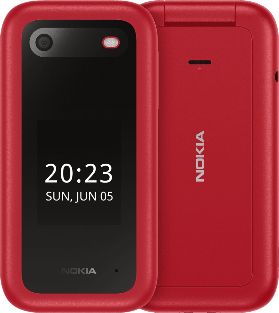 <h3>Nokia 2660 Flip 4G 128MB - Red (1GF012HPB1A03)*AU STOCK*</h3>