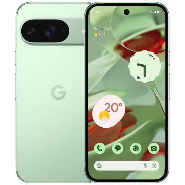 <H3>Google Pixel 9 5G 256GB - Winter Green (GA05844-CA)</H3>