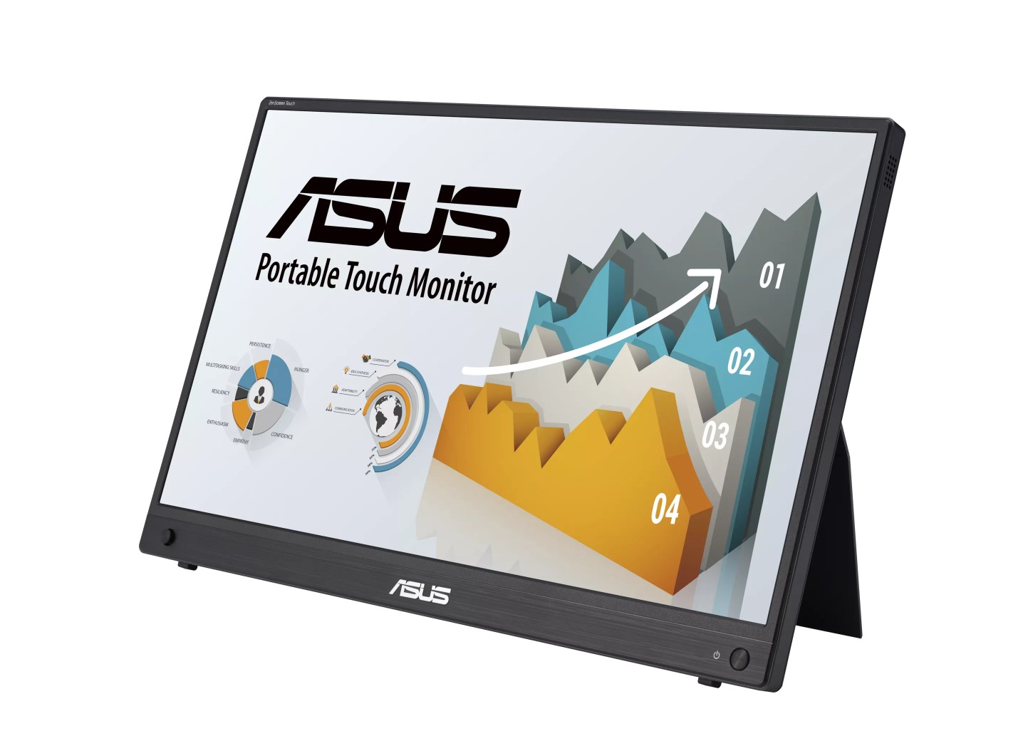 ASUS ZenScreen Touch MB16AMTR portable monitor — 16 inch (15.6 inch viewable)
