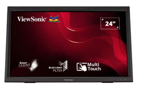 The ViewSonic® TD2423 is a 24” IR touch display designed for intuitive multi-touch use. Infrared (IR) touchscreen can detect up to 10 points of contact compared to optical touchscreens and can be operated by a stylus
