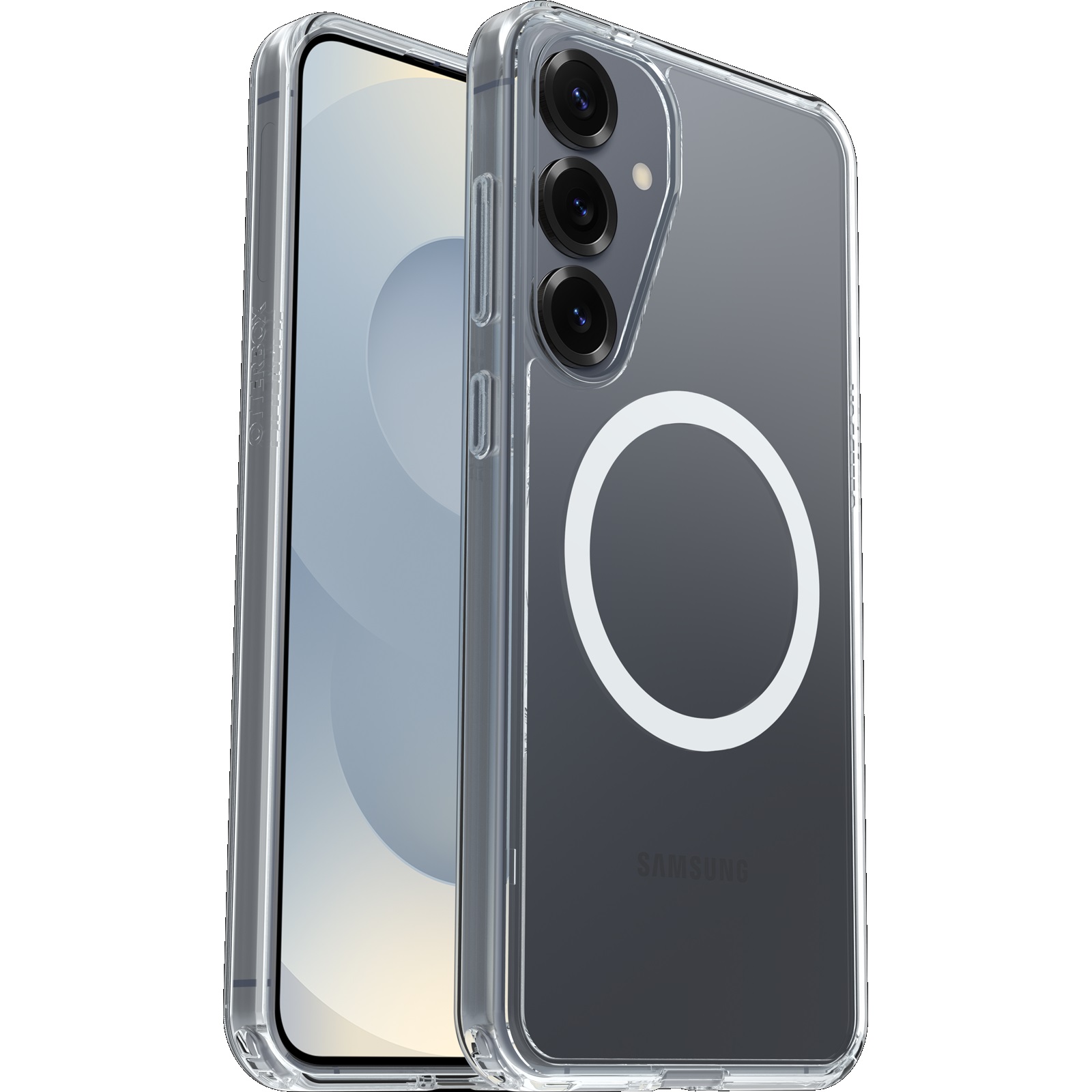 <h3>OtterBox Symmetry Clear Magnets Samsung Galaxy S25 5G (6.2