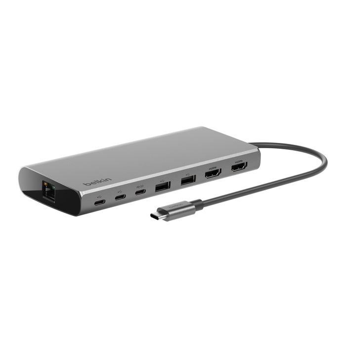 <h3>Belkin Connect Universal USB-C 8-in-1 Dual Display Core Hub - Space Grey (INC015btSGY-CZ)</h3>