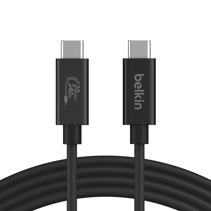 <h3>Belkin Connect USB4 Cable 2M Black - (INZ004BT2MBK)</h3>
