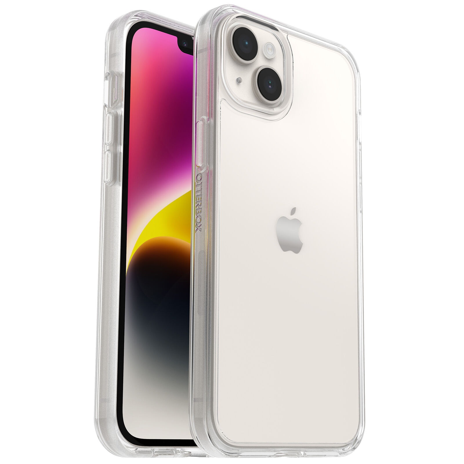 <h3>OtterBox Symmetry Clear Apple iPhone 14 Plus Case Clear - (77-88581)</h3>