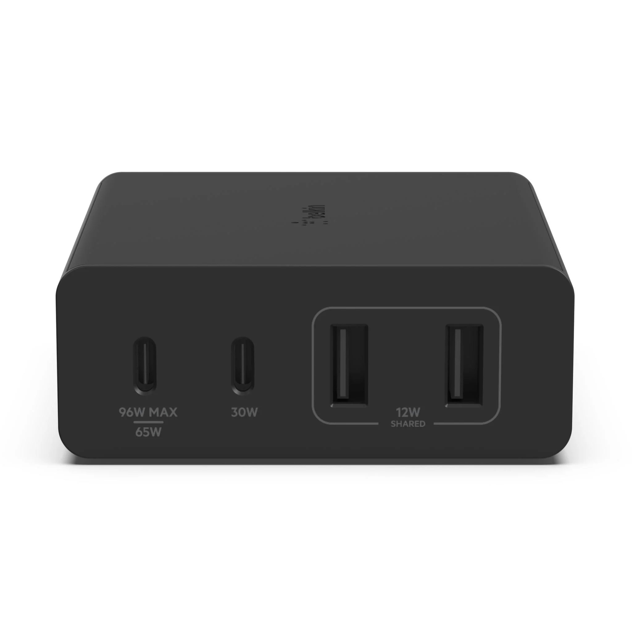 <h3>Belkin BoostCharge Pro 108W USB-C (PD 3.0) 4-Port GaN Wall Charger - Black (WCH010auBK)</h3>