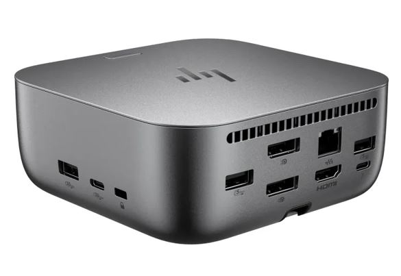 HP Thunderbolt 4 G6 Dock 100W Power Delivery supports 4 displays HDMI DisplayPort USB-C RJ-45 for Workstation