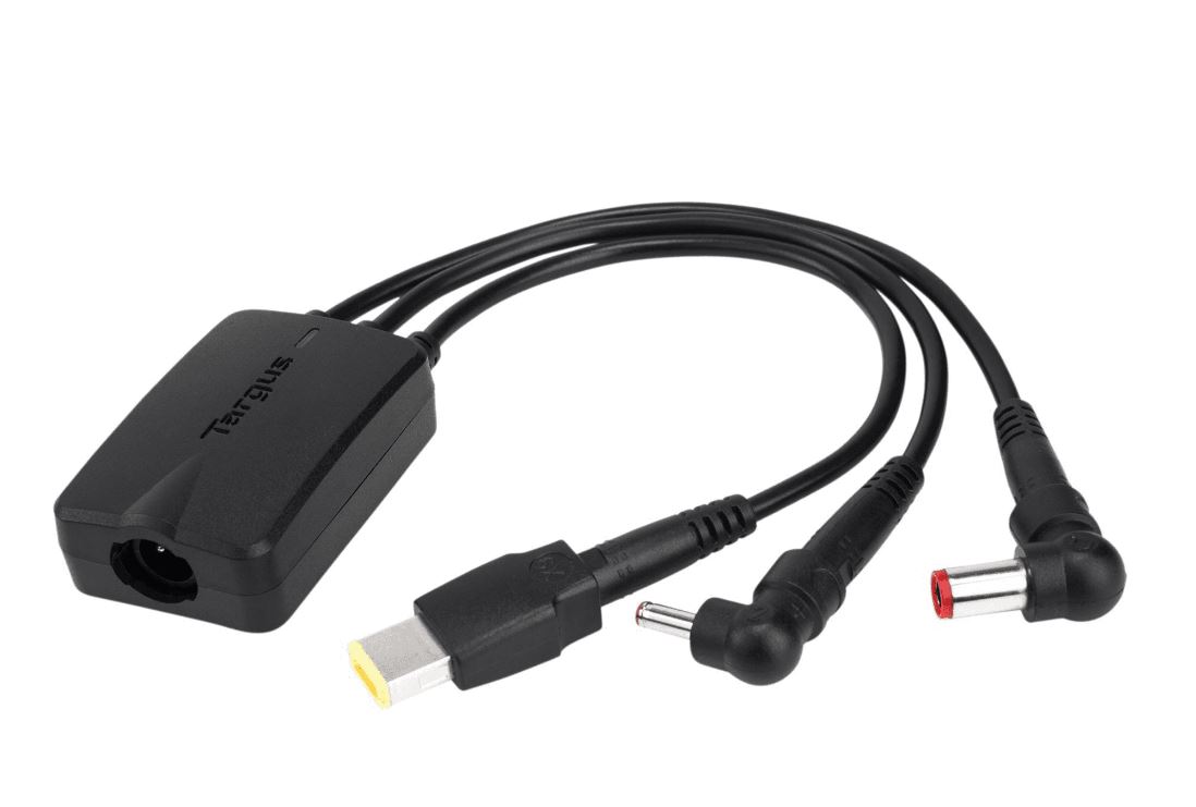 The Targus 3-Way Active DC Charging Cable is an accessory to the Targus family of docking stations. This part accommodates up to 3 power tips to make transition easy for organisations that may operate up to 3 different brands of laptops. It comes with SecureFix clips that will bond neatly to the cable. This model introduces an improvement: A smart feature that will only allow 1 laptop/device to be charged at a time and incorporates electrical failsafe feature to protect your laptop.