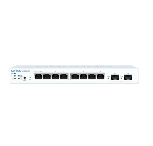 Sophos CS101-8FP Sophos Switch - 8 port with Full PoE - Desktop