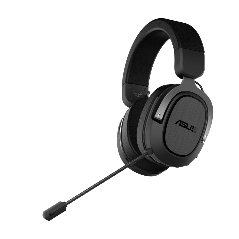 ASUS TUF Gaming H3 Wireless gaming headset features 2.4 GHz connection via a USB-C dongle