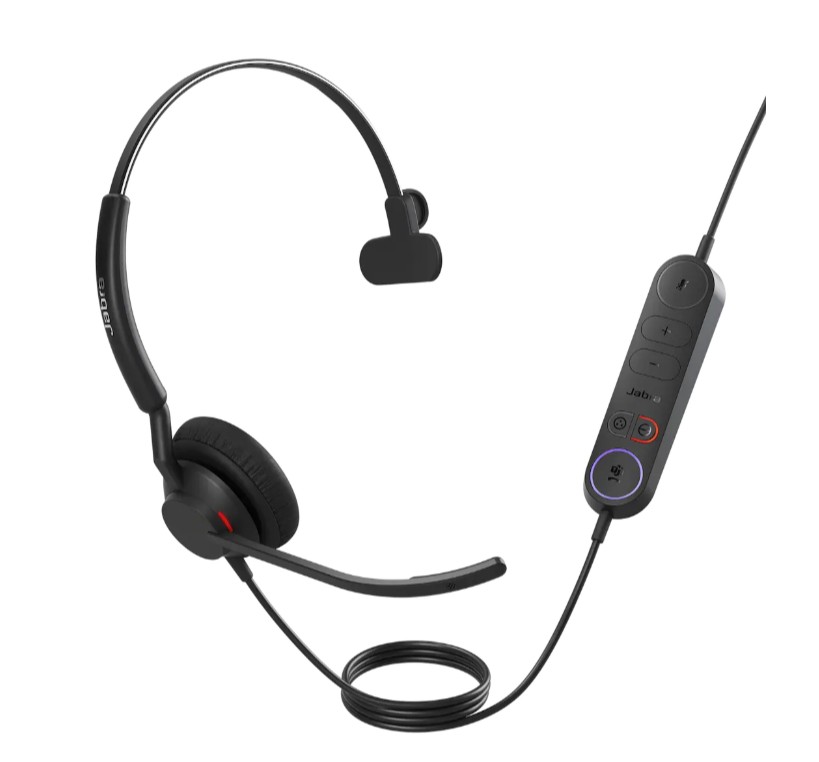 <h1>Jabra Engage 40 (Inline Link) MS Teams Mono USB-C/A Corded Headsets</h1>