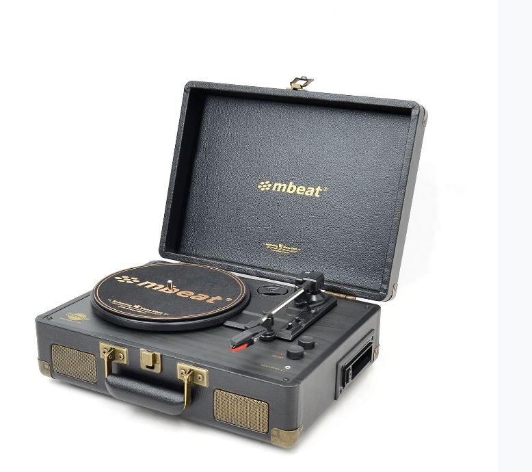 mbeat® Uptown Retro Bluetooth Turntable   Cassette Player