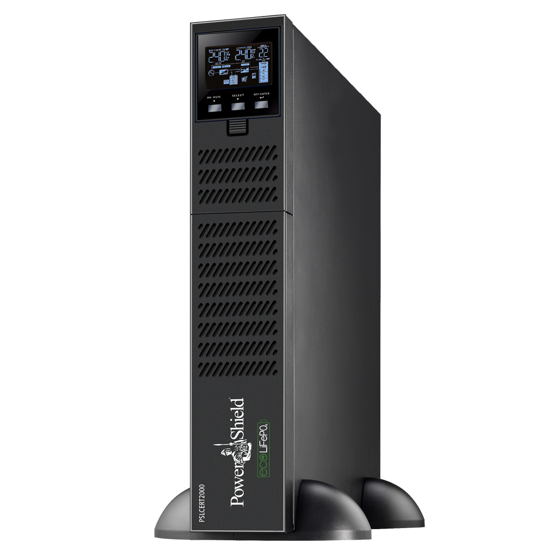 The Centurion LiFePO4 features true online double conversion and a Lithium-iron Phosphate advantage that includes extended battery life