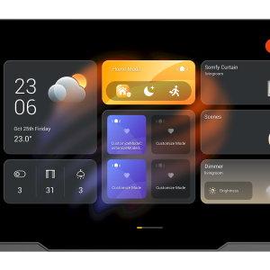 AKUBELA 10.36 TOUCH SCREEN WITH CAM IN GREY ZIGBEE GATEWAY ANDROID 12 VERSION