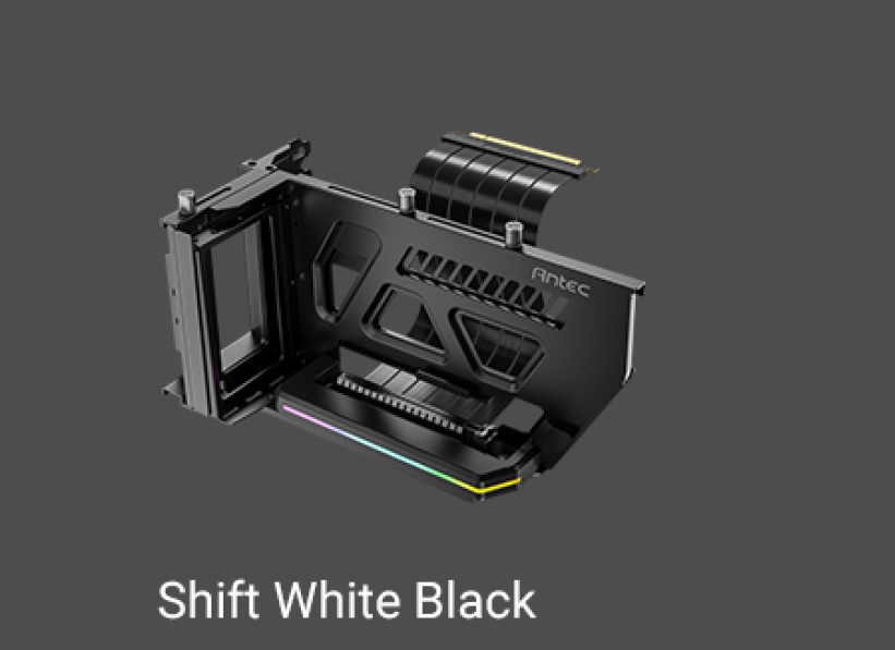 PCI-E 4.0 190mm Expansion Cable. RGB LED Lightning Effect