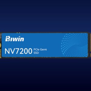 BIWIN NV7200-500G -PCIe4.0 M.2 2280 “up to up to 6300MB/s  3100MB/s  Case pack(Iner/Out) 30/120
