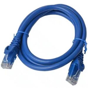8Ware CAT6A Cable 1.5m - Blue Color RJ45 Ethernet Network LAN UTP Patch Cord Snagless – 8ware CB8W-PL6A-1.5BLU Network Cables Product Image