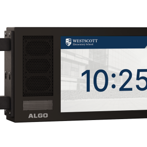 IP DIGITAL DISPLAY WITH SPEAKER DUAL SIDED