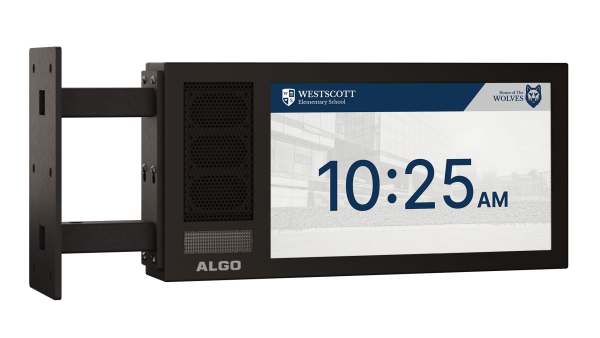IP DIGITAL DISPLAY WITH SPEAKER DUAL SIDED