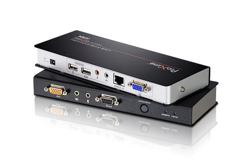 •Local and Remote Units connect at distances up to 300 m using Cat 5e cable