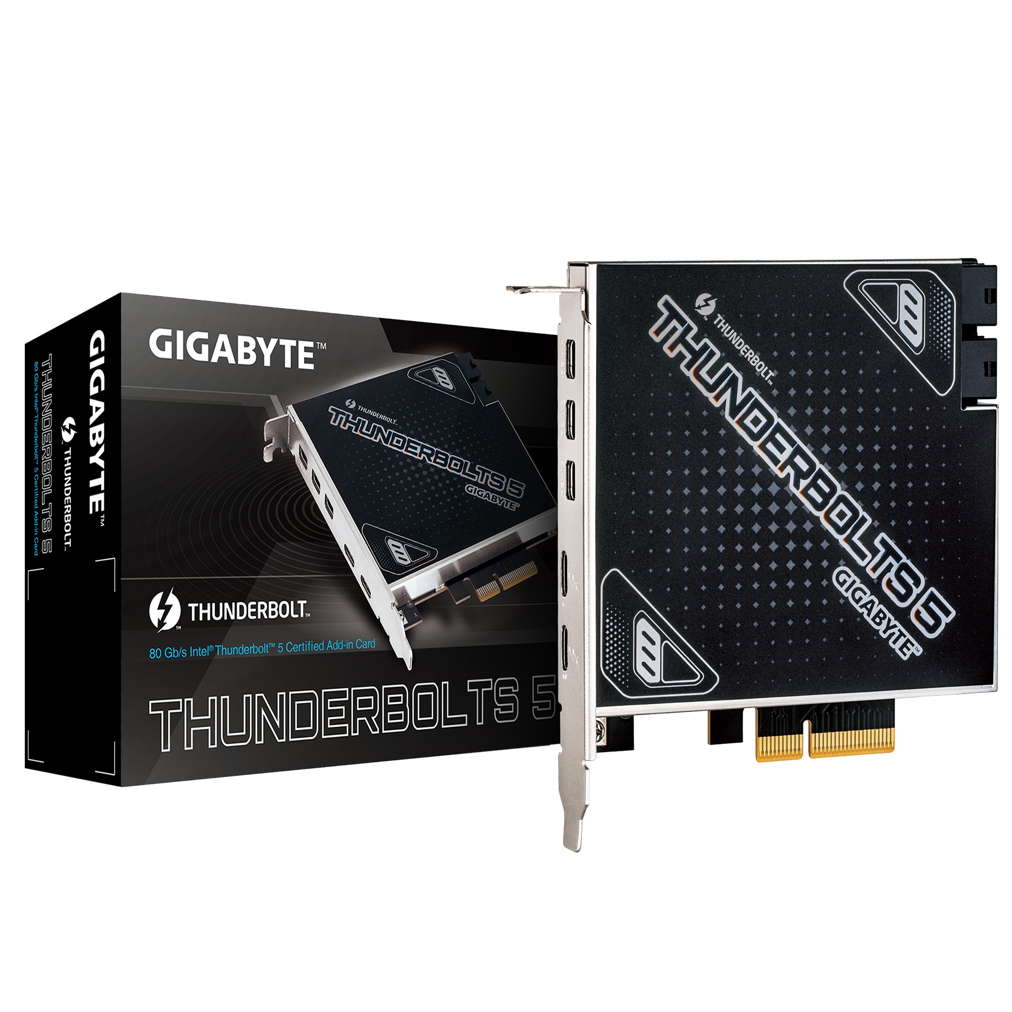 Gigabyte CARD THUNDERBOLTS 5 1.0 add-in card​