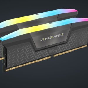 Corsair Vengeance RGB 32GB (2x16GB) DDR5 DRAM 6000MT/s CL36 AMD EXPO & Intel XMP Memory Kit – Corsair MECMD5-32GX5M2M6000Z3 DDR5 UDIMM (Desktop) Product Image