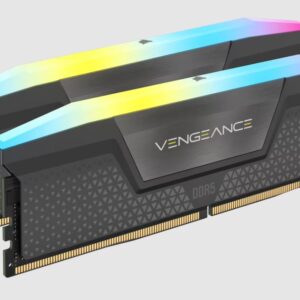 Corsair Vengeance RGB 64GB (2x32GB) DDR5 DRAM 6000MT/s CL30 AMD EXPO & Intel XMP Memory Kit – Corsair MECMD5-VEN2X32G-60MTCL30 DDR5 UDIMM (Desktop) Product Image
