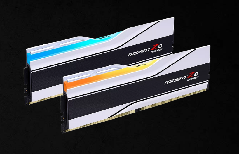 G.SKILL F5-6000J2636H24GX2-TZ5NRW 48GB (2 x 24GB)/ AMD EXPO/ DDR5 6000MT/s/ Timings 26-36-36-96 Heatsink/ Voltage 1.45V TZ5 Neo RGB