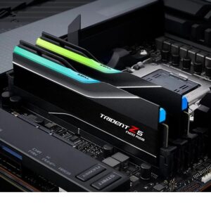 G.SKILL F5-6000J3636F16GX2-TZ5NR 32GB (2 x 16GB)/ DDR5 6000 MT/s/ Timings 36-36-36-96/ Voltage 1.35V/ TZ5  NEO RGB – G.SKILL MEGS-F5-6000-3636-5N DDR5 UDIMM (Desktop) Product Image