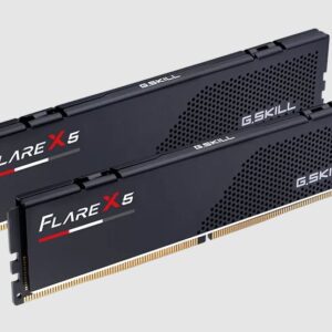 G.SKILL F5-6000J3648D16GX2-FX5 32GB (2 x 16GB)/ DDR5 6000 MT/s/ Timings 36-48-48-96/ Voltage 1.25V/ Flare X5