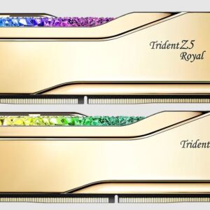 G.SKILL F5-7200J3445G16GX2-TR5G 32GB (2 x 16GB)/ DDR5 7200 MT/s/ Timings 34-45-45-115/ Voltage 1.4V/ TZ5 ROYAL G.