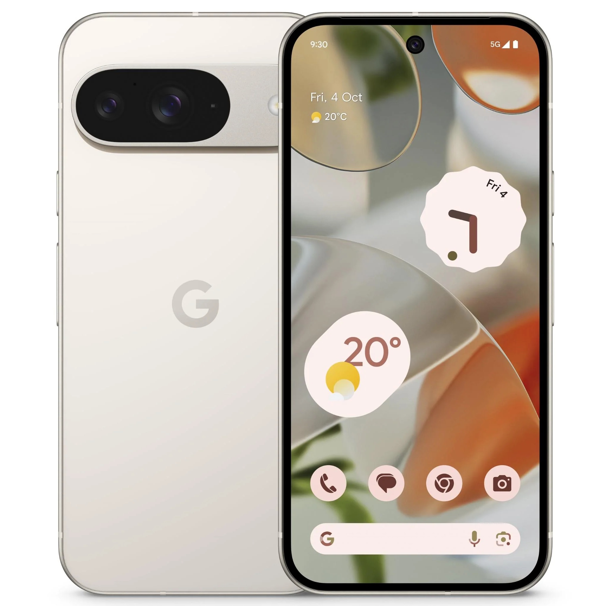 <H3>Google Pixel 9 5G 128GB - Porcelain (GA05839-CA)*AU STOCK*</H3>