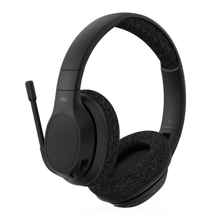 <h3>Belkin SoundForm Adapt USB-C Wireless Over-The-Ear Headphones - Black (AUD005btBLK)</h3>