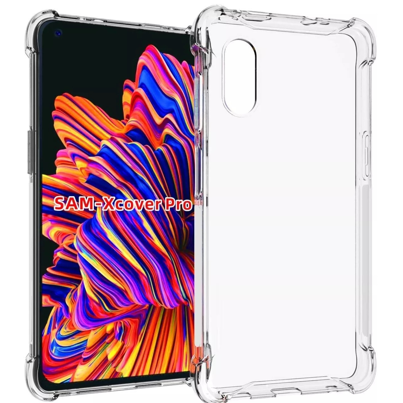 <h3>Generic Samsung Galaxy XCover Pro Jelly Clear Case</h3>