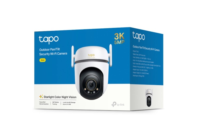TP-Link TC43 Outdoor Pan/Tilt Security Wi-Fi Camera