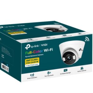 TP-Link VIGI 4MP C440-W(4mm) Full-Colour Wi-Fi Turret Network Camera